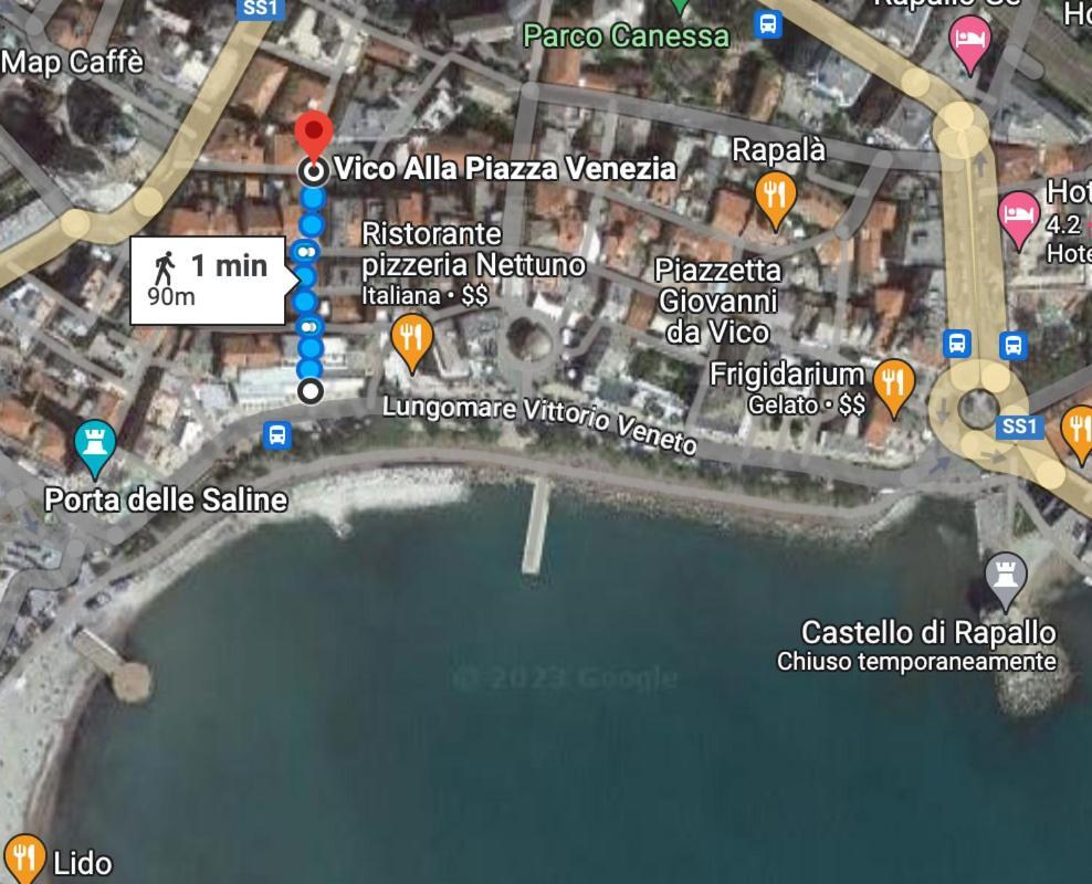 Casa Nandina In Centro Apartman Rapallo Kültér fotó